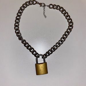 Padlock Chain Necklace